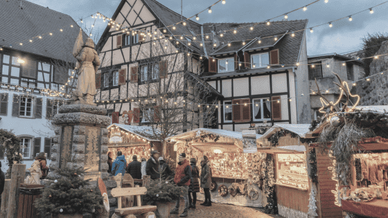 MERCADILLOS NAVIDEÑOS CON TREN BERNINA